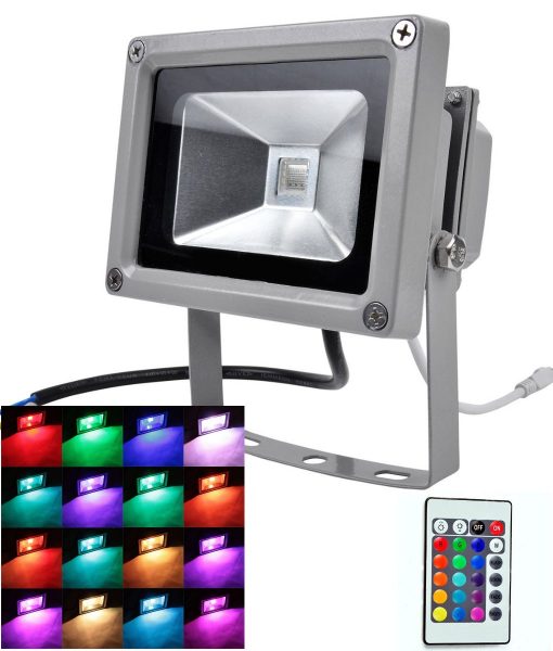 10 watt rgb led floodlight